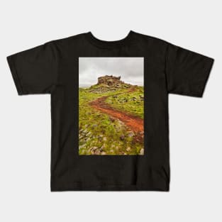 Green Lava Trail Kids T-Shirt